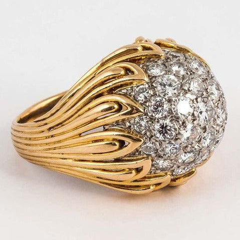 Gold-Shining Vintage Ring