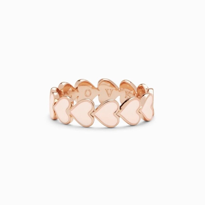 Gold Hearts Ring