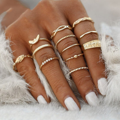 Unique packaging with 8 to 12 rings