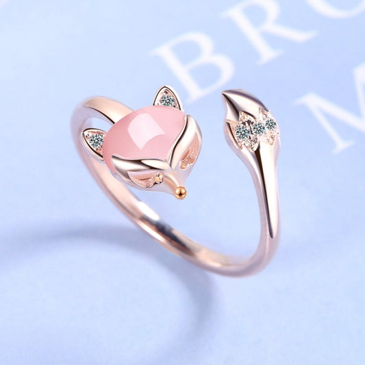 Pink Fox Ring