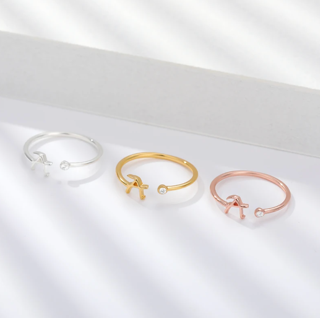 Ring with Initials