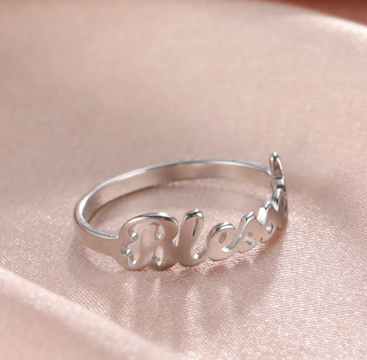 Blessed Ring made of 925 Sterling Silver