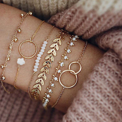 Boho Bracelet Pack in Gold