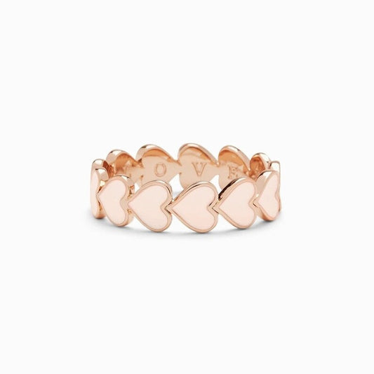 Gold Hearts Ring