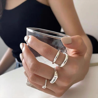 Adjustable Vintage Ring made of 925 Sterling Silver
